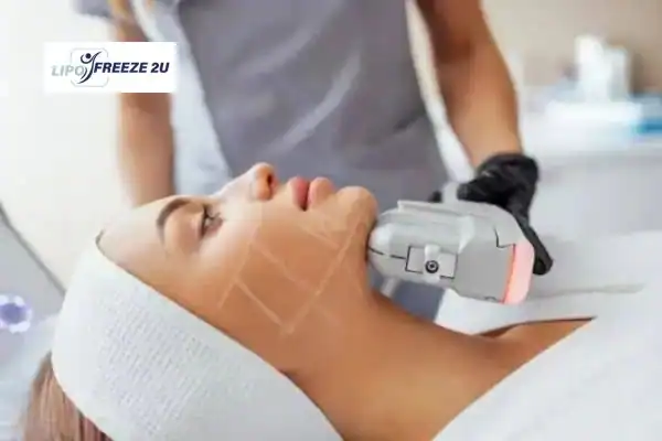 image of HIFU Windsor treatment in progress.
