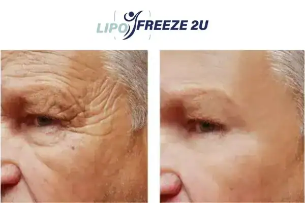Mens before and after Morpheus 8 Windsor results.