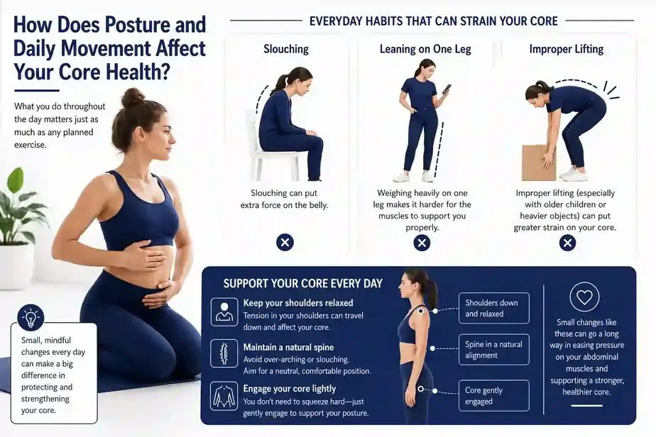 How Does Posture and Daily Movement Affect Your Core Health Windsor?